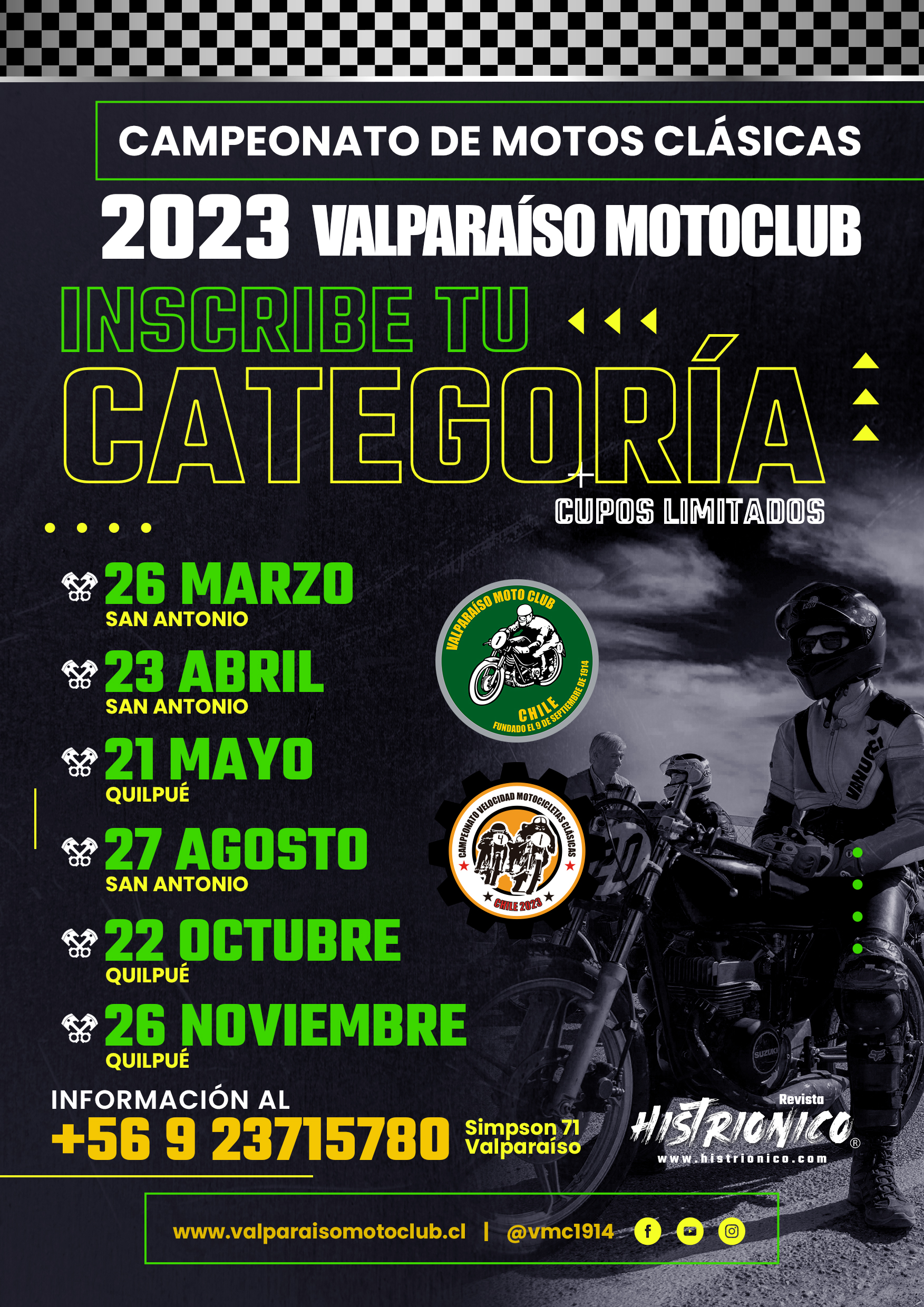 Campeonato Motos Clásicas 2023